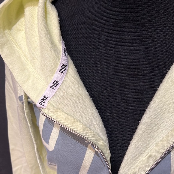 PINK Zip Up Sweater - Picture 3 of 4